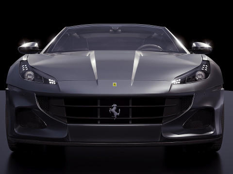 Ferrari Portofino 2015 3D Модель