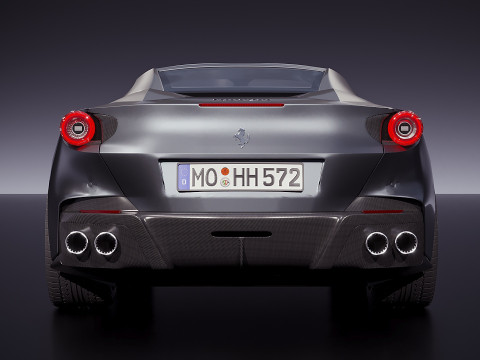 Ferrari Portofino 2015 3D Модель