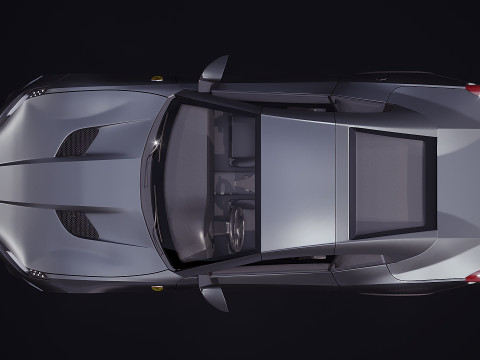 Ferrari Portofino 2015 3D Модель