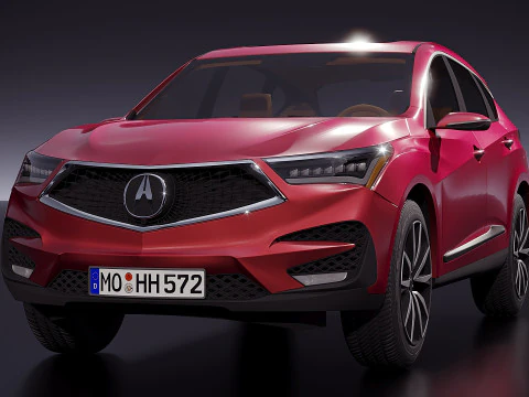 Acura RDX Prototype 2018 3D Model