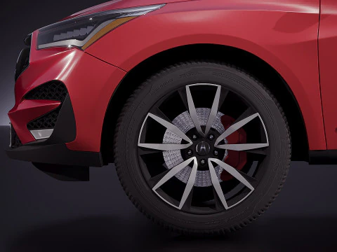 Acura RDX Prototype 2018 3D Model