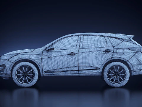 Acura RDX Prototype 2018 3D Model