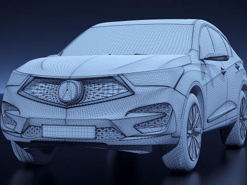Acura RDX Prototipo 2018 Modelo 3D