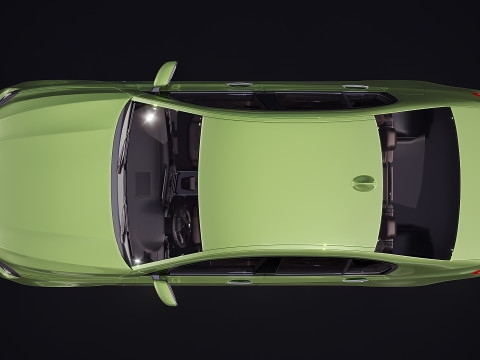 Sedán alemán serie 7 M Sport 2016 Modelo 3D