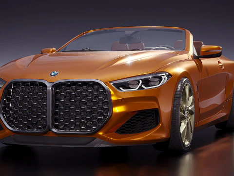 German convertible 2020 3D Model