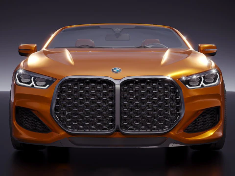 German convertible 2020 3D Model