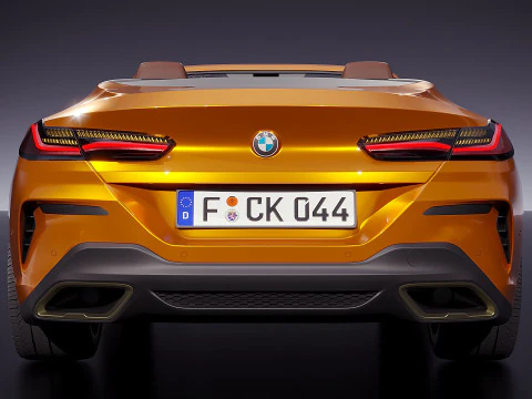 German convertible 2020 3D Model
