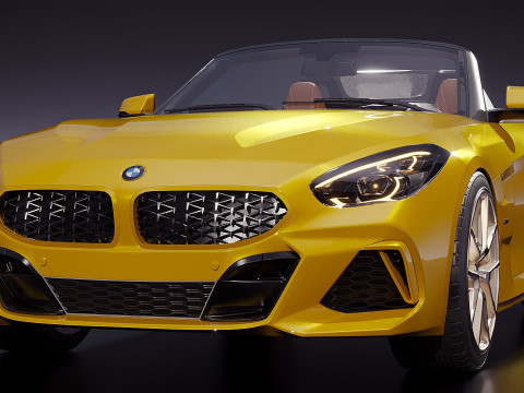 Niemiecki kabriolet 2021 Model 3D