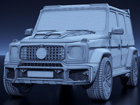 Brabus G 800 3D Model