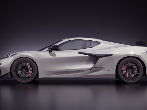 Chevrolet Corvette Z06 2023 Modello 3D