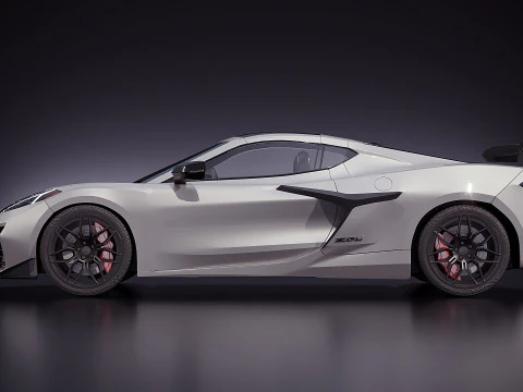 Chevrolet Corvette Z06 2023 3D Model