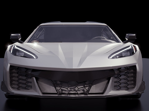 Chevrolet Corvette Z06 2023 Modello 3D