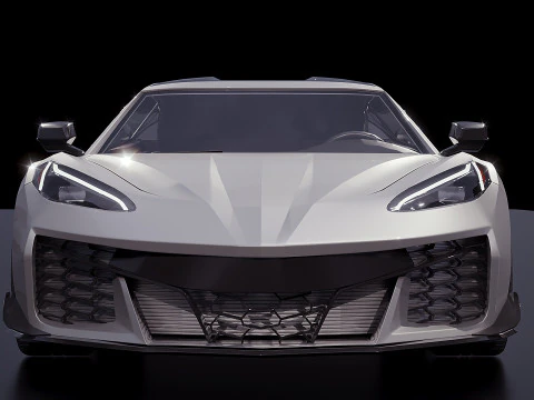 Chevrolet Corvette Z06 2023 3D Model