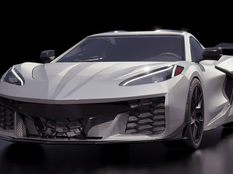 Chevrolet Corvette Z06 2023 Modelo 3D