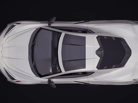 Chevrolet Corvette Z06 2023 3D Model