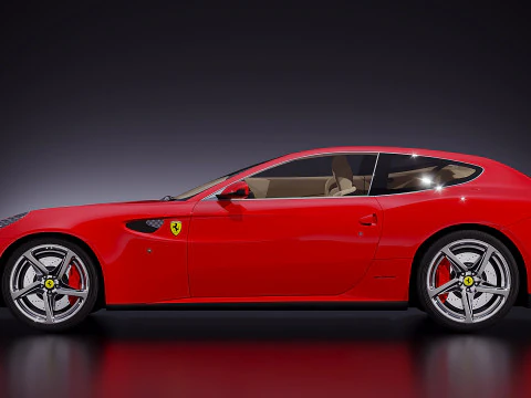 Ferrari FF 2011 3D Model