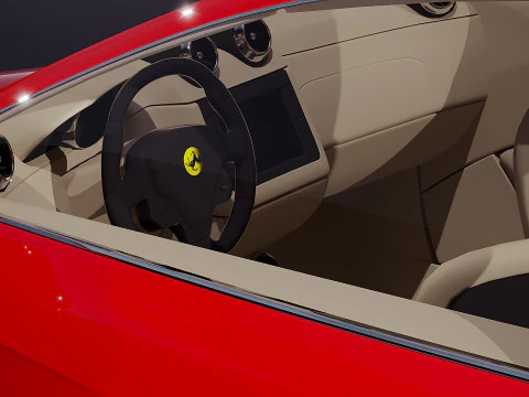 Ferrari FF 2011 3D Model