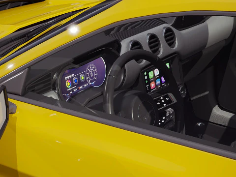 American sport car 2017 3D Model