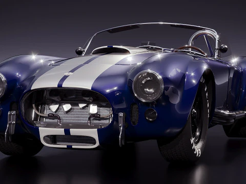Shelby Cobra 427 Modelo 3D