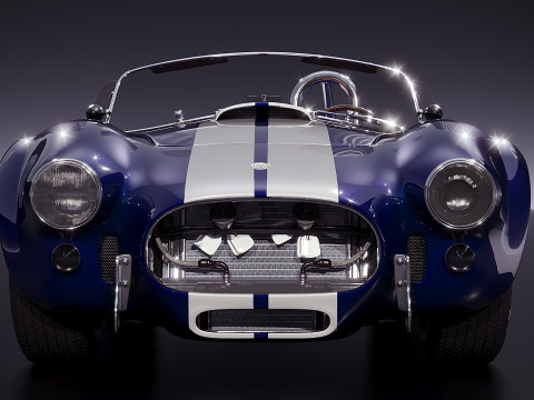 Shelby Cobra 427 Modello 3D