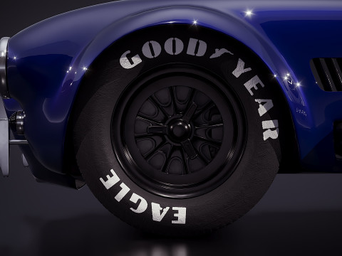 Shelby Cobra 427 Modello 3D