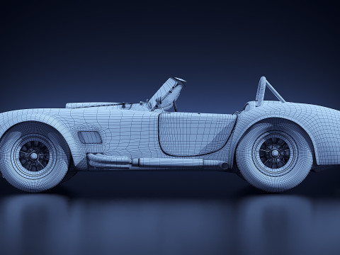 Shelby Cobra 427 Modello 3D