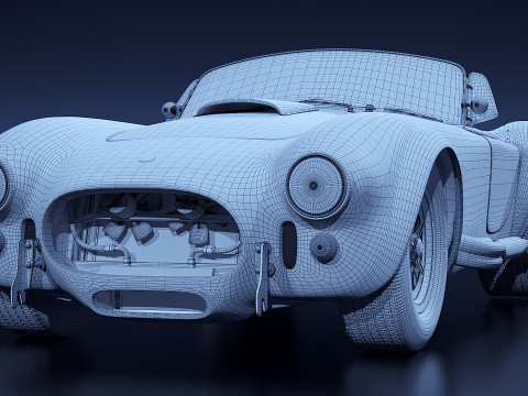 Shelby Cobra 427 Modello 3D