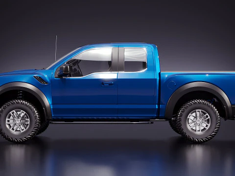SUV F150 F 3D Model