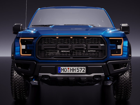 Suv F150 F Modello 3D