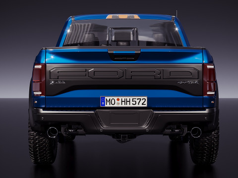 Suv F150 F Modello 3D