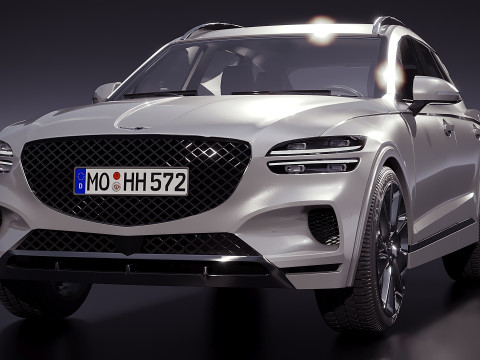Genesis GV70 2022 Modèle 3D