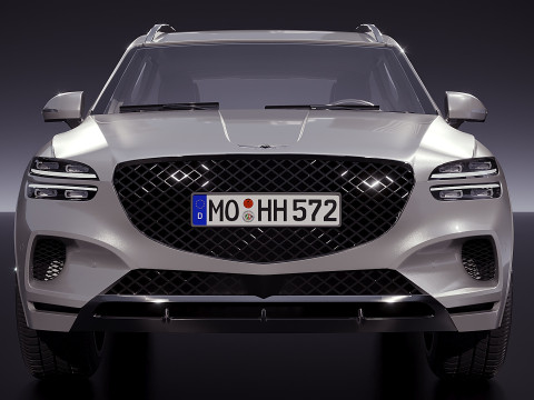 Genesis GV70 2022 3D Model