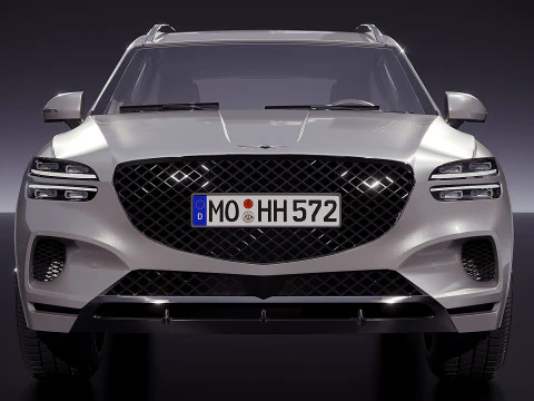 Genesis GV70 2022 3D Model