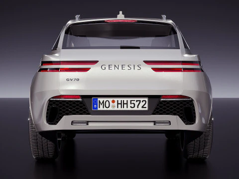 Genesis GV70 2022 3D Model