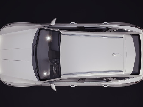 Genesis GV70 2022 3D Model