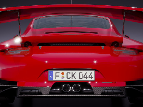 Porsche 911 Carrera RSR 2013 3D Model