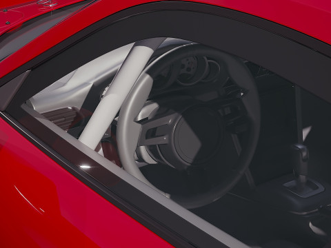 Porsche 911 Carrera RSR 2013 3D Model