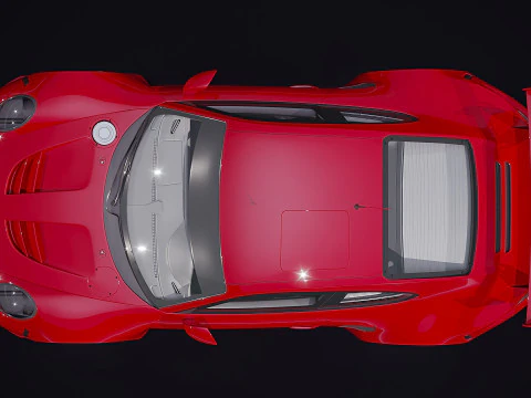 Porsche 911 Carrera RSR 2013 3D Model