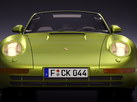 Porsche 959 3D Model