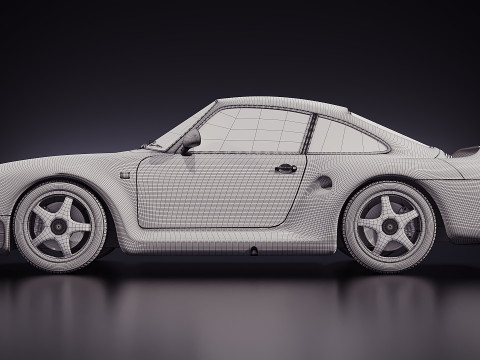 Porsche 959 3D Model