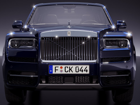 कलिनन ब्लू 2019 3D मॉडल