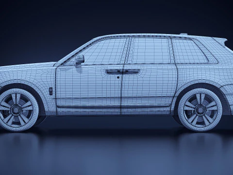 Cullinan Blue 2019 3D Model