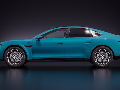 Xiaomi SU7 3D Модель