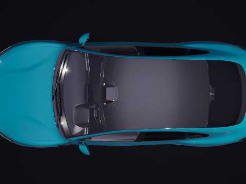 シャオミ SU7 3Dモデル