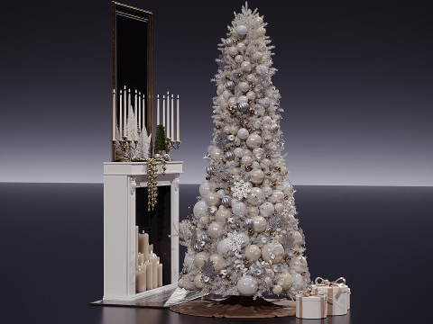 크리스마스 장식 04 3D 모델