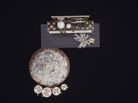 크리스마스 장식 04 3D 모델