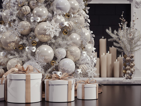 크리스마스 장식 04 3D 모델