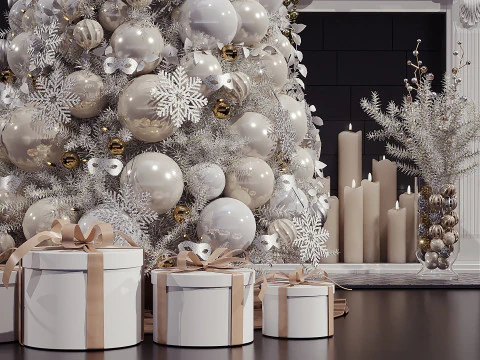 Christmas Decor 04 3D Model