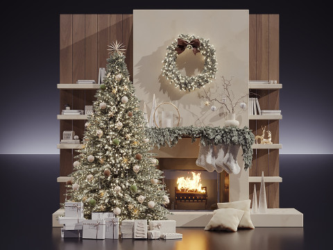 Рождественский декор 13 3D Модель