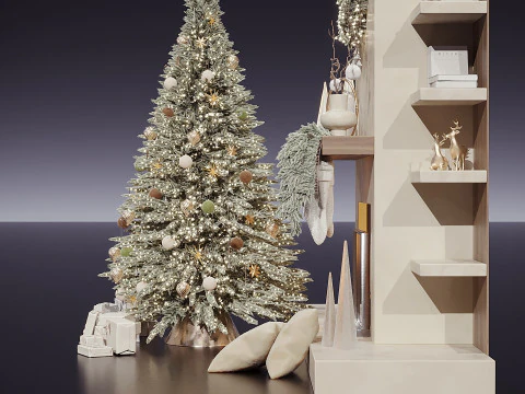 Christmas Decor 13 3D Model